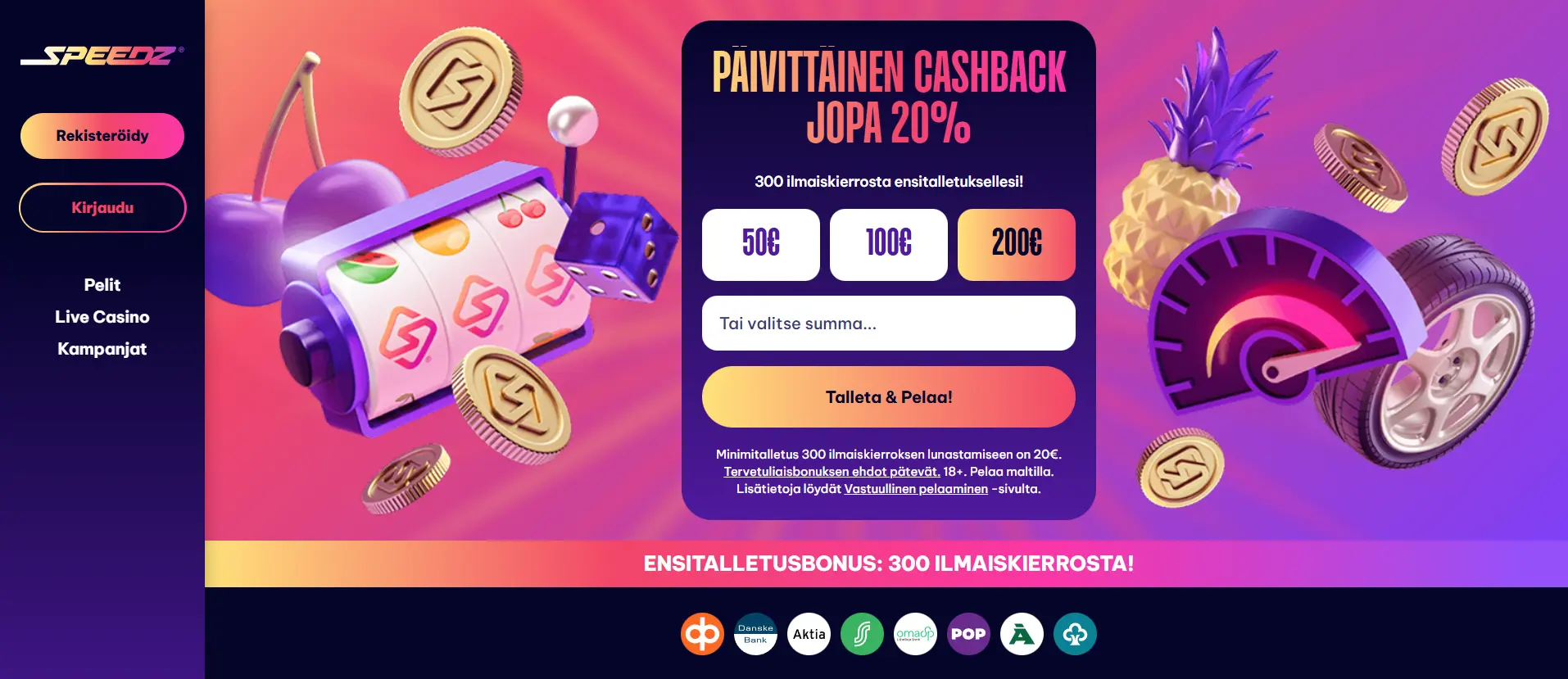 Uusien nettikasinoiden bonusedut